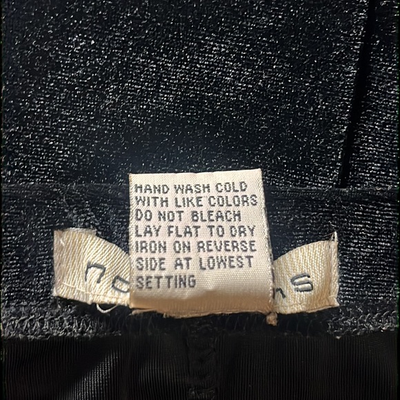 y2k black velvet maxi skirt with slit - Picture 8 of 9